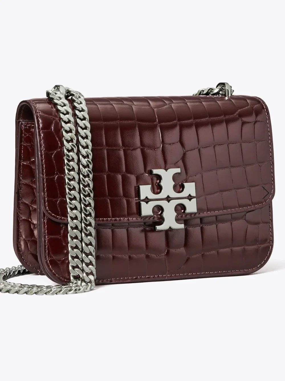 Tory Burch croc embossed